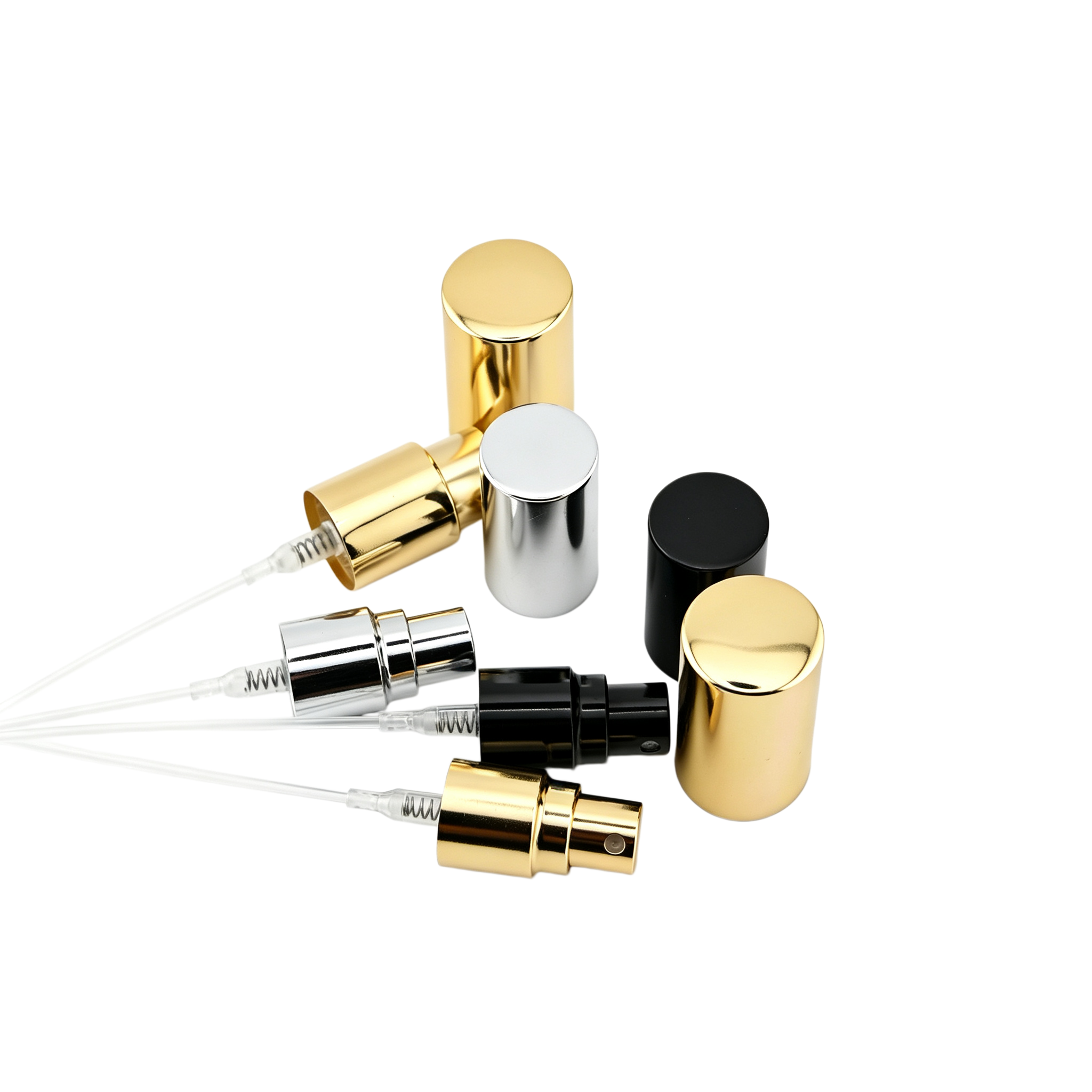Screw Perfume Pump with Aluminum Cap