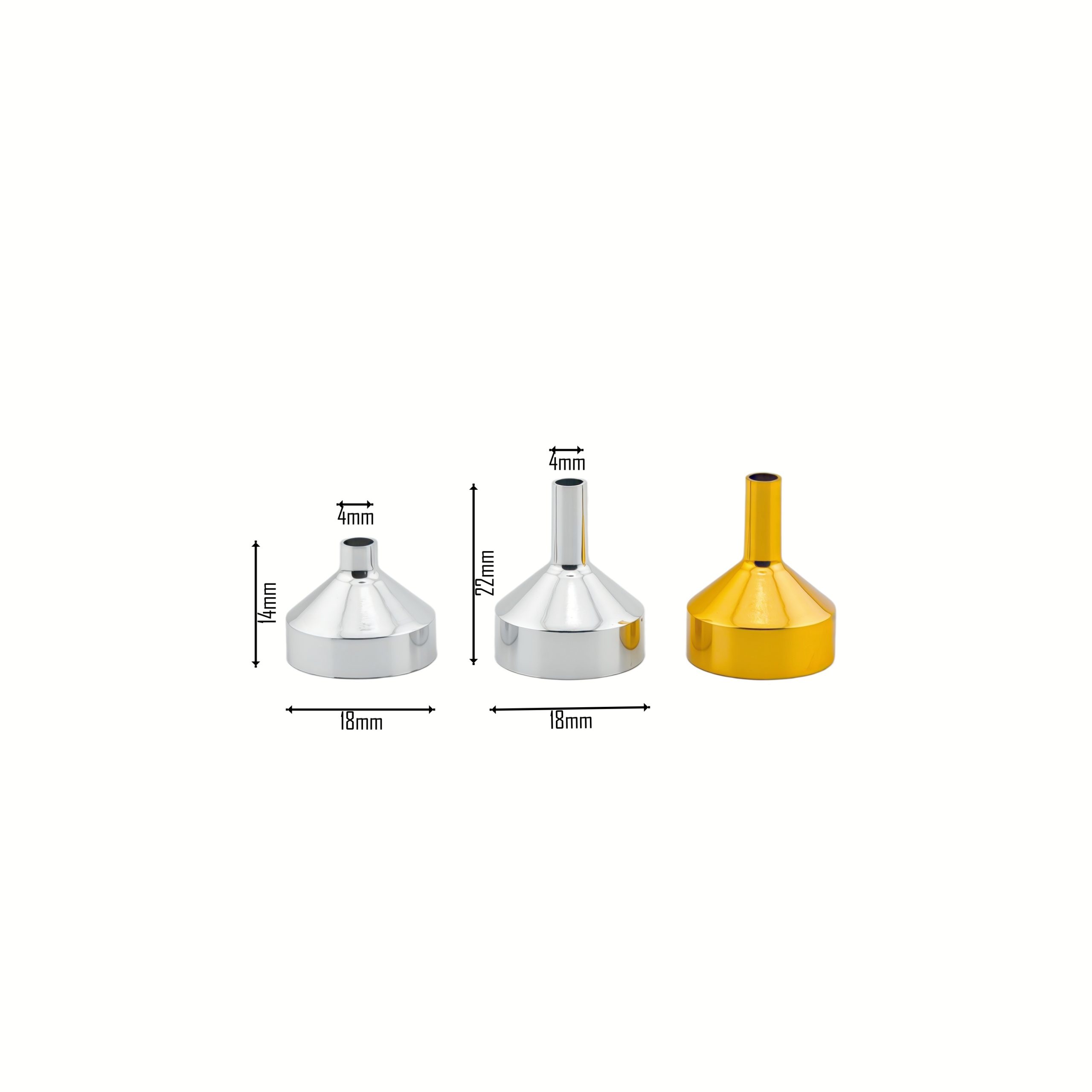 Aluminum Small Funnel Liquid Dispensing