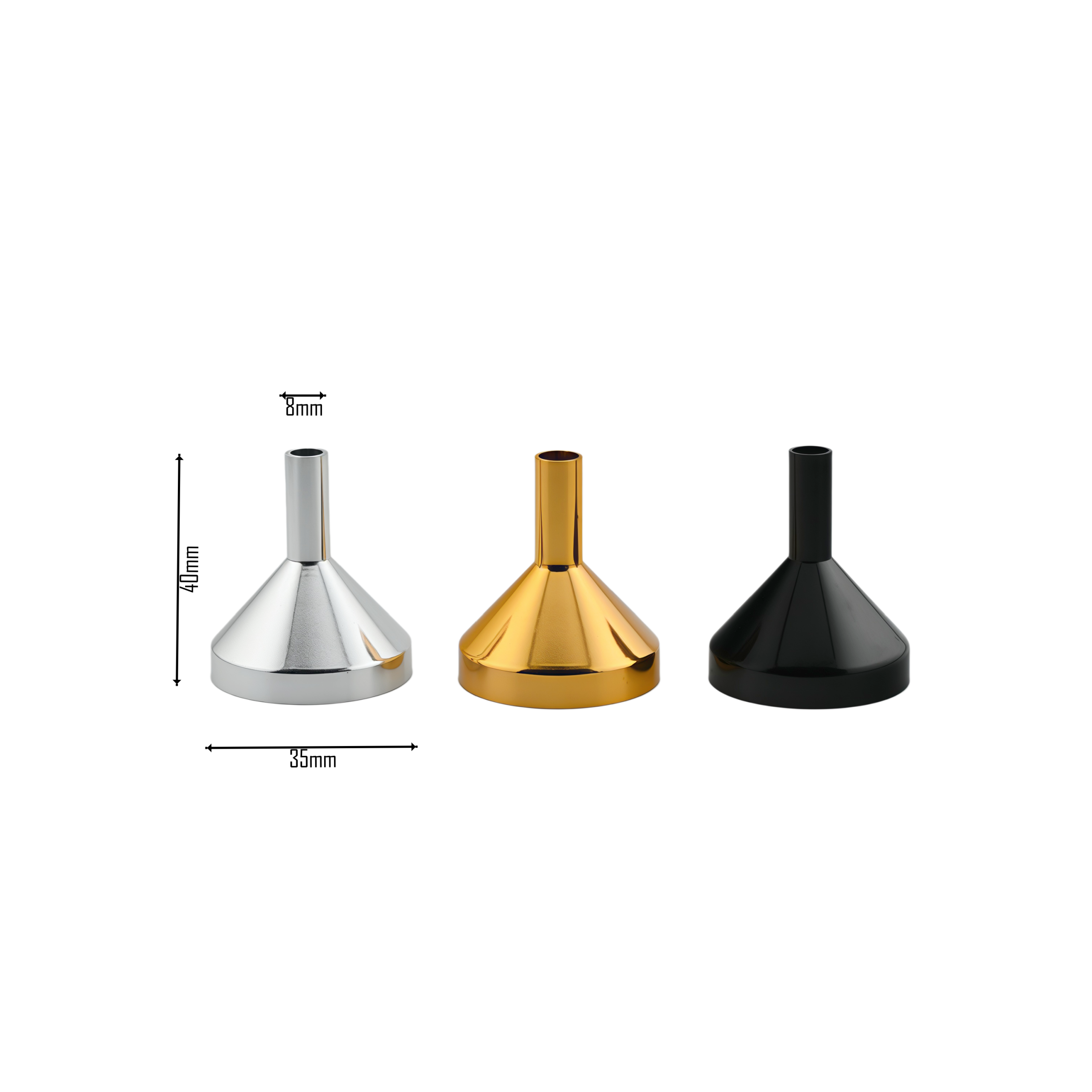 Aluminum Small Funnel Liquid Dispensing
