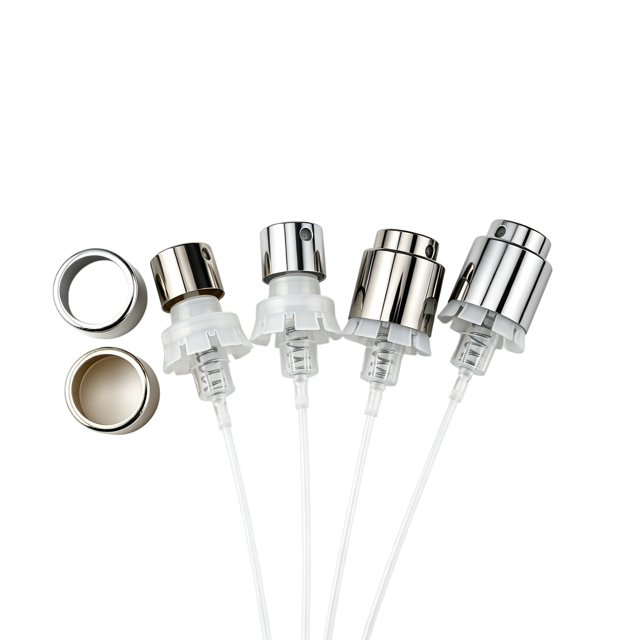 Crimp-Less Perfume Pump