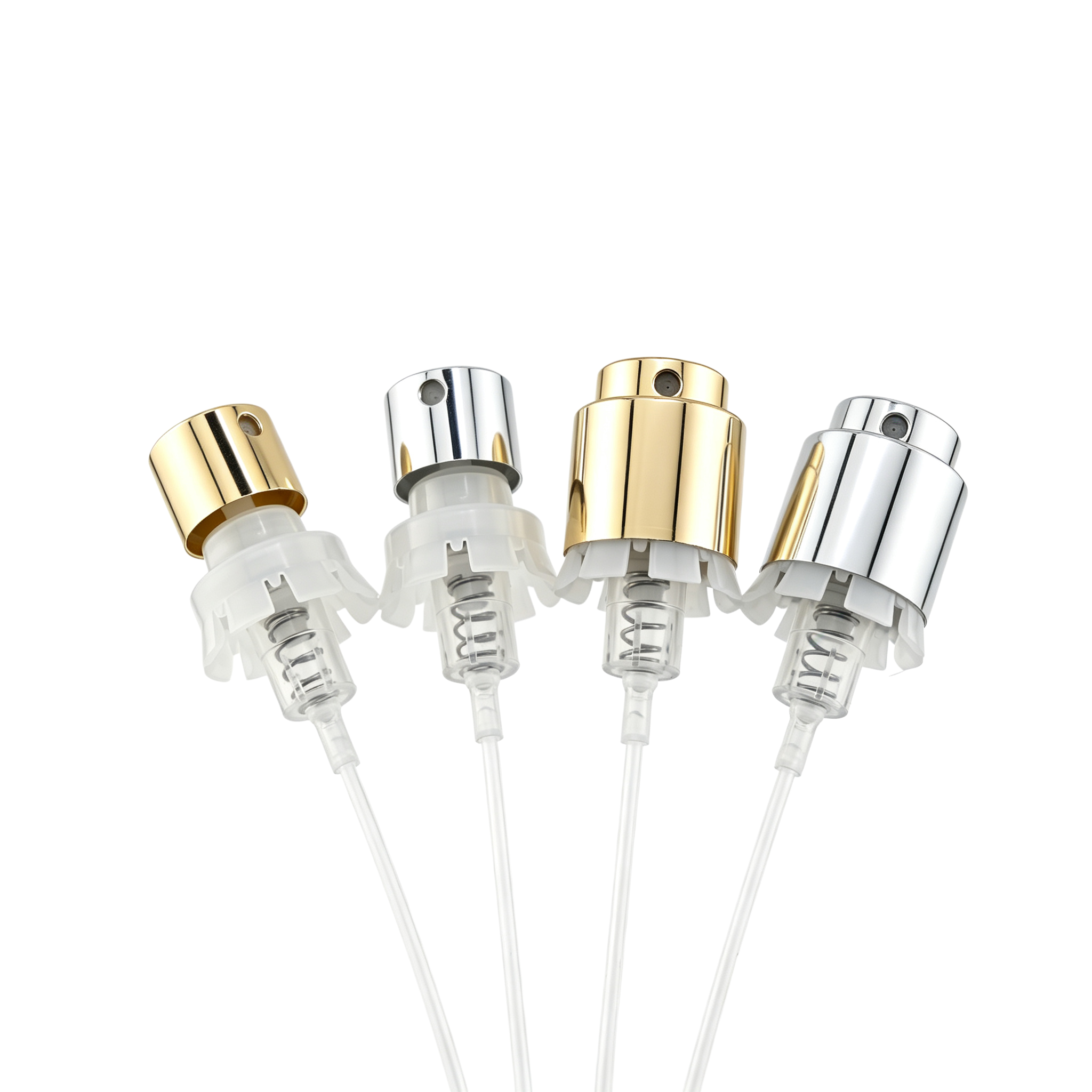 Crimp-Less Perfume Pump